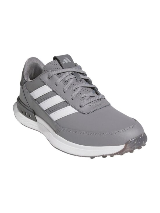adidas S2g 24 - Size 10 Mens Leather Spikeless Golf Shoes Grey White IE3320 NEW main image 6